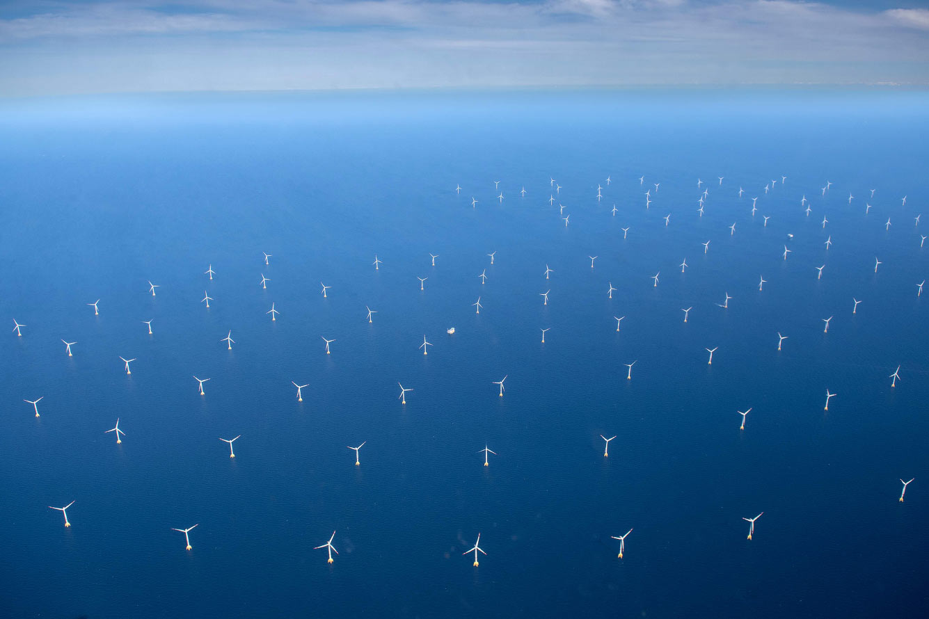 Ветряная электростанция в Балтийском море
