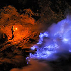 Захватывающие снимки вулкана Kawaha Ijen