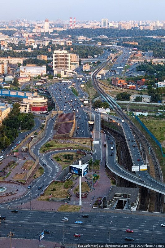 Фотоотчет из высотки Москва-Сити