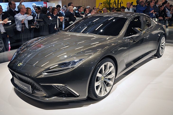 Lotus Eterne hybrid sedan concept 