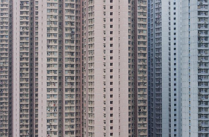Жилые дома в Гонконге