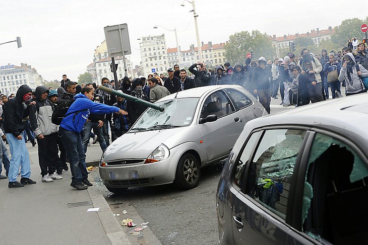 Забастовка во Франции
