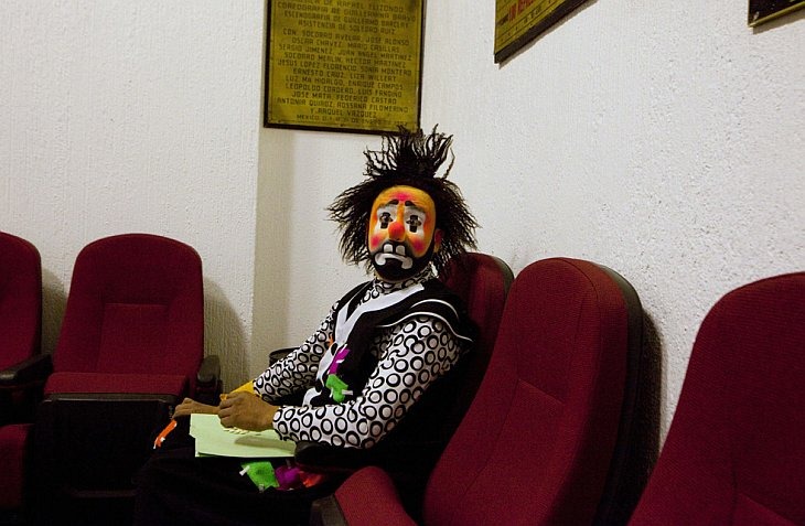 Всемирный съезд клоунов в Мексике