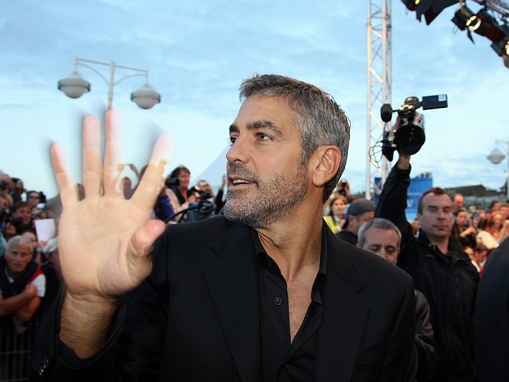 Американский актер Джордж Клуни 