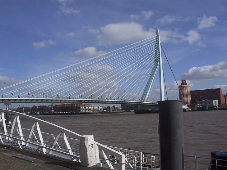 Мост Эразма, Роттердам, Нидерланды