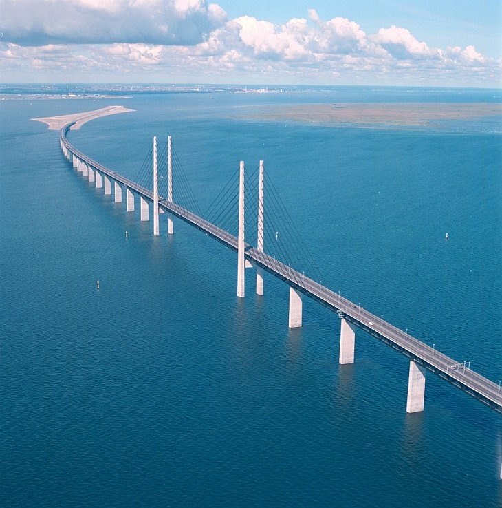 Мост Орезунд, Дания, Швеция