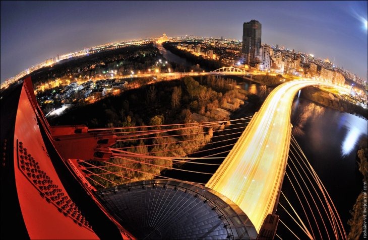 Техно-фотографии «Живописного моста»